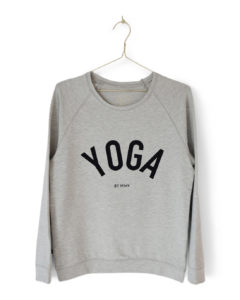 Collegetröja Grå + Svart. Sweatshirt Gray + Black.