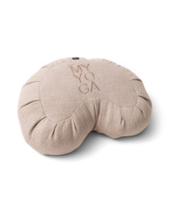 Crescent Meditationskudde Linne Natur. Crescent Meditation Pillow Naturel