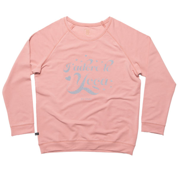 J' adore le Yoga Sweater Pink