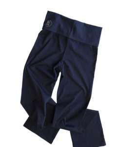 Flared Yogatights Svarta. Flared Yoga Tights Black.