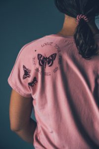 Dusty Pink Osymie Top. Osymie rosa top.