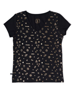 Tee All-Over-Gold Top All-Over-Gold