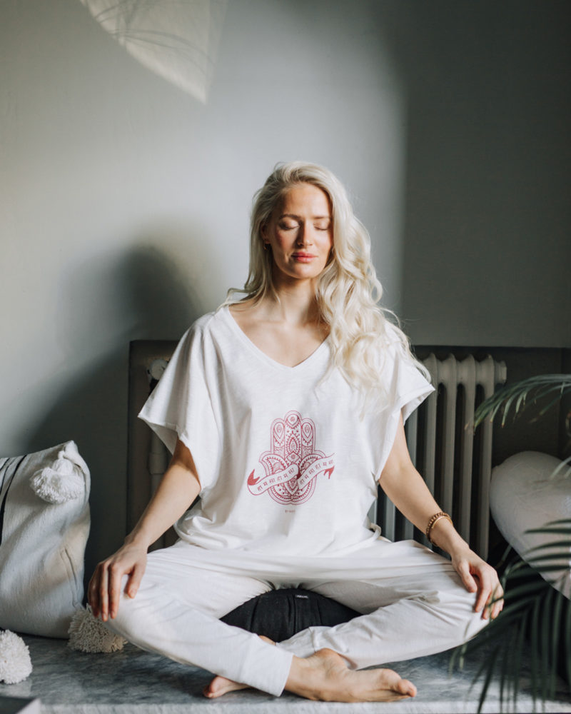 Hamsa Top. Hamsa V-Neck Top.