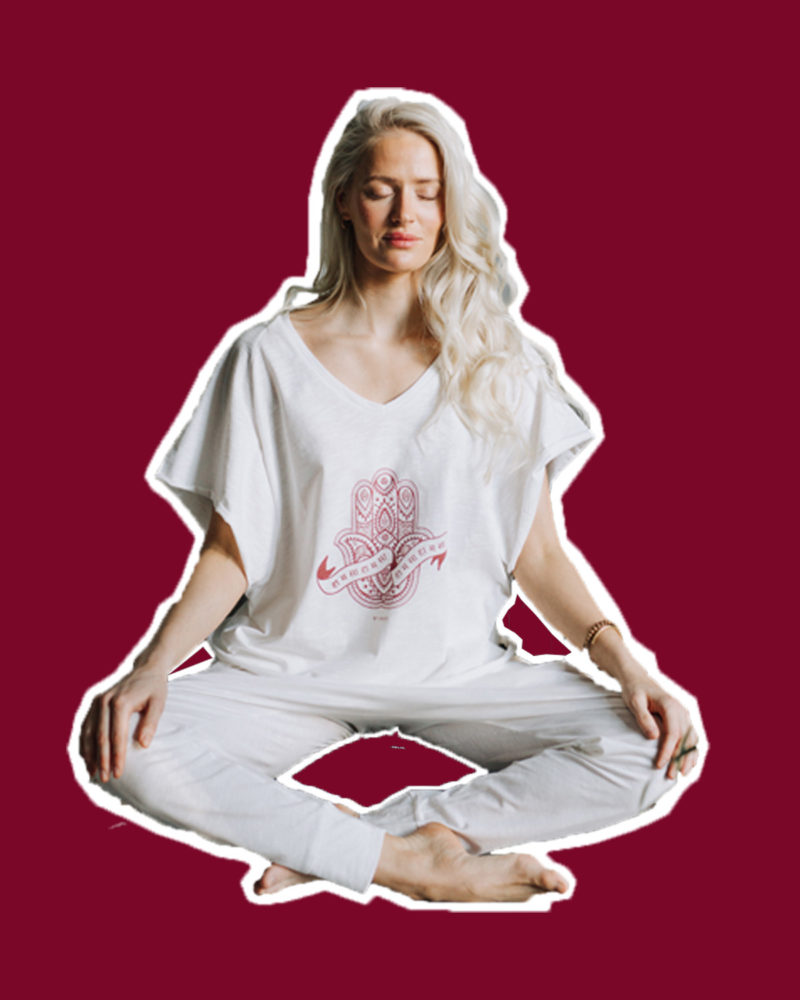 Hamsa Top. Hamsa V-Neck Top.