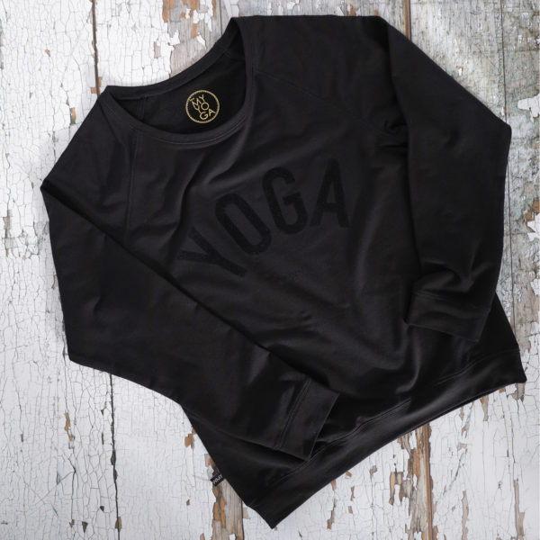 Black+ Black Yoga Sweatshirt