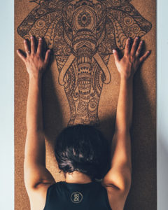 Yoga Matta Ganesha Kork. Yoga Mat Ganesha Cork.