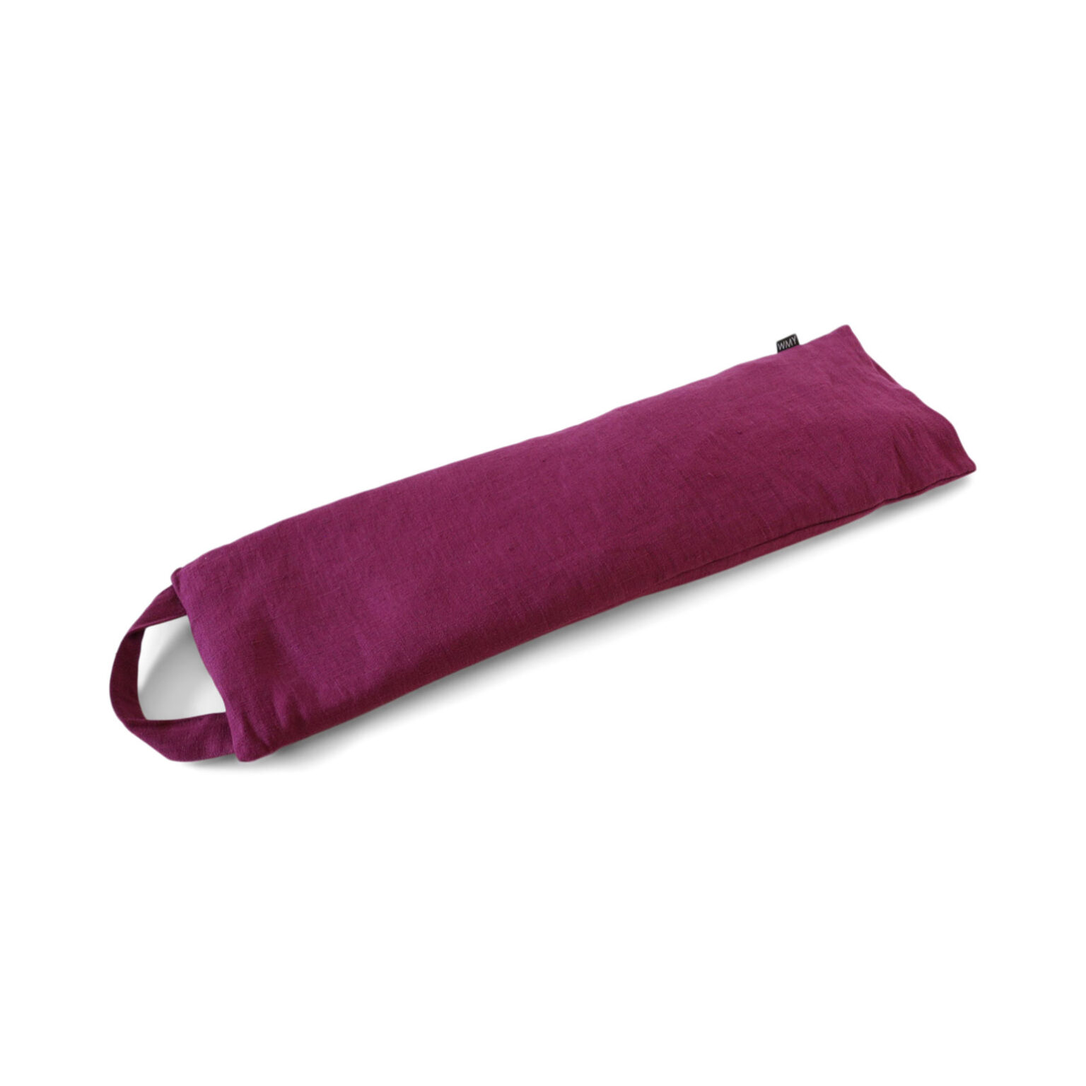 Purple Linen Cherry Pit Pillow