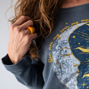 Lunar n´Moon Sweatshirt in Denimblue