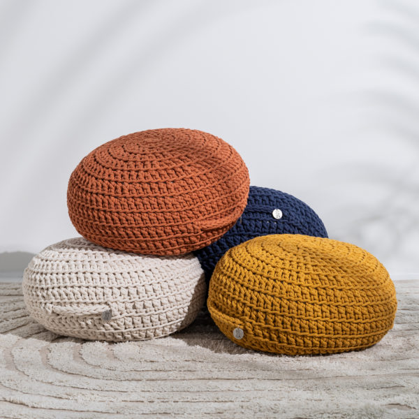 Meditation Pillows in Croche