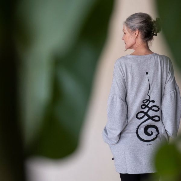 Unalome Sweatshirt & Flower of Life Sweatshirt.