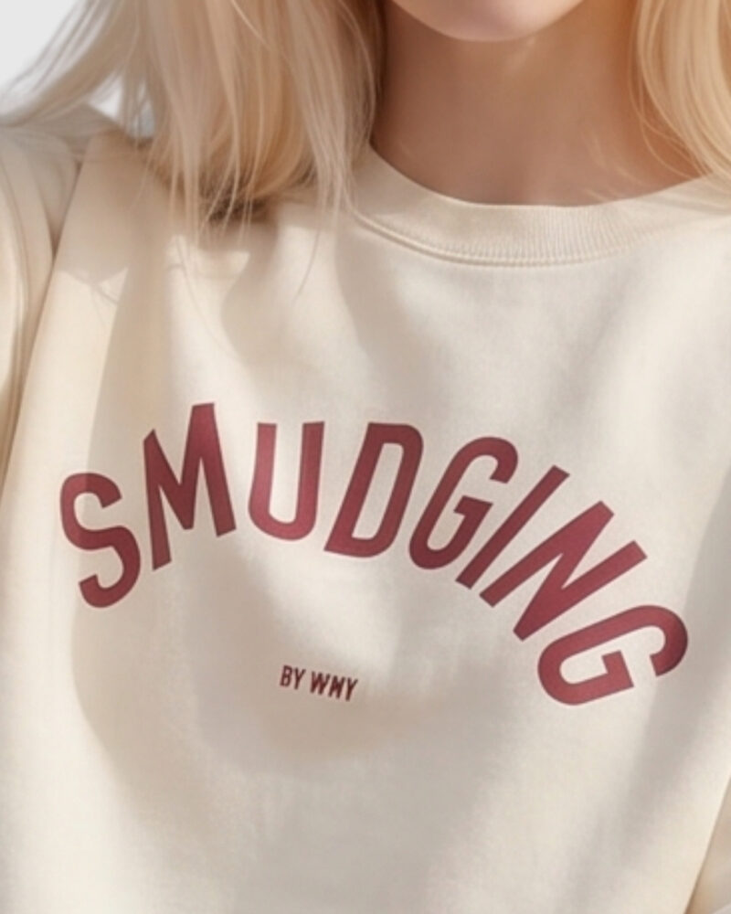Smudging sweatshirt