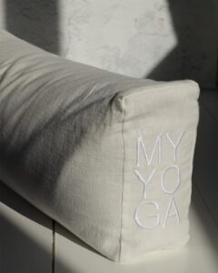 Bolster Rektangulär Vit. Bolster Rectangle White.