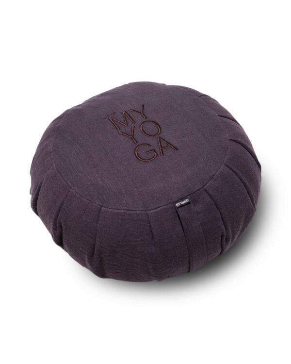 Coffee Brown Zafu Meditation Pillow. Kaffe Brun Zafu Meditationskudde.