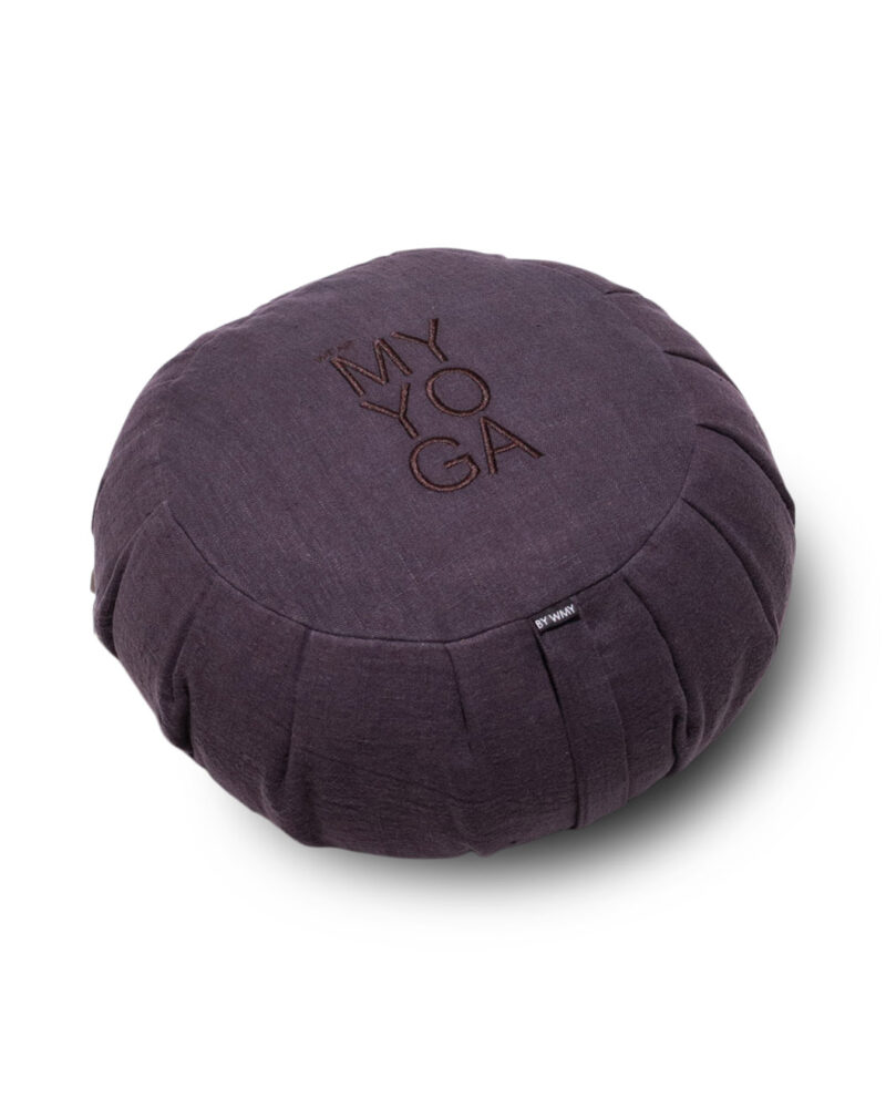 Coffee Brown Zafu Meditation Pillow. Kaffe Brun Zafu Meditationskudde.