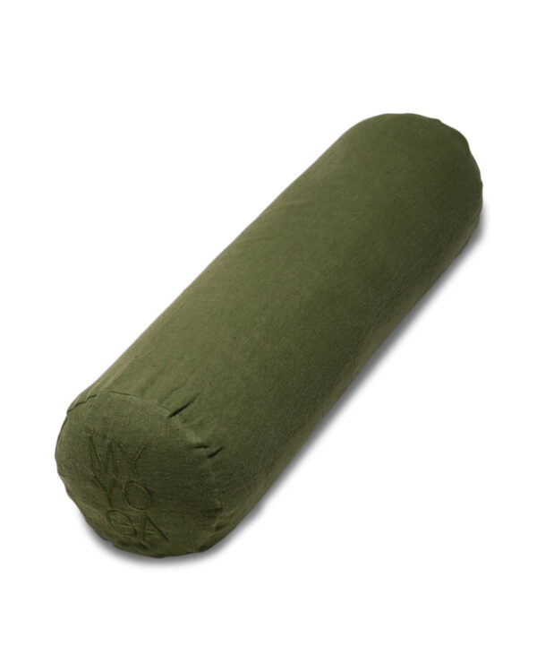 Green Cylinder Bolster. Grönt Cylinder Bolster. Grünes Zylinder Bolster