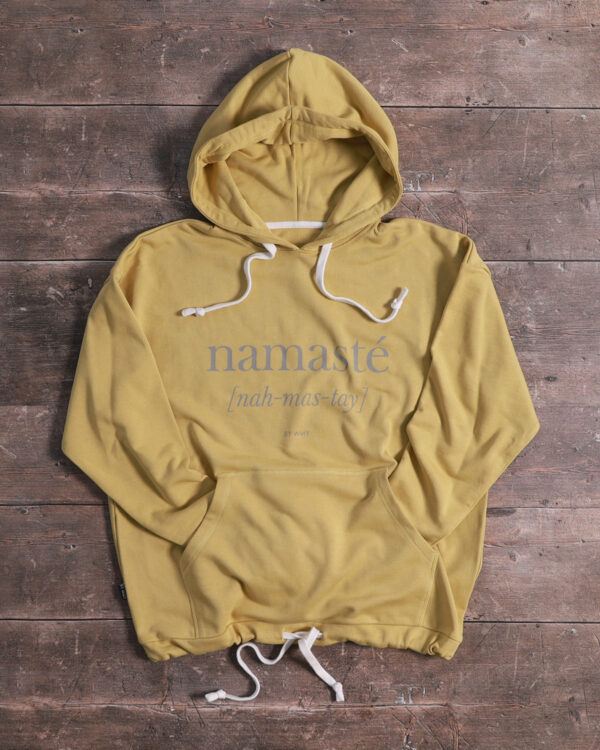 Namaste Mustard Hoodie Namaste Luvtröja Gul.