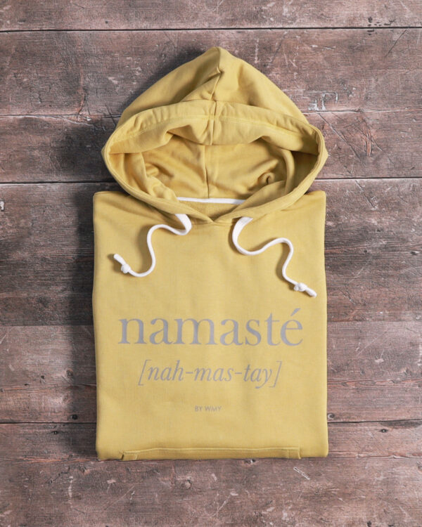 Namaste Mustard Hoodie Namaste Luvtröja Gul.