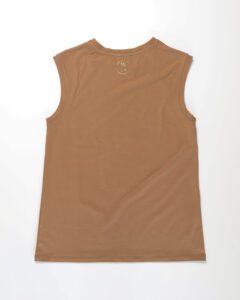 Loose tank top, cinnamon, Löst sittande tank top, kanel