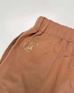 4.5 Wide lounge Trousers cinnamon. Vida lounge byxor, färg kanel.