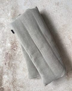 Yoga props. Mini Zabuton Linen