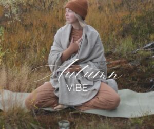 Clara wearing the Cinnamon Lounge Set