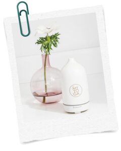 WHITE DIFFUSER. VIT DIFFUSER. BLACK WEEK YOGA. YOGA BLACK FRIDAY.