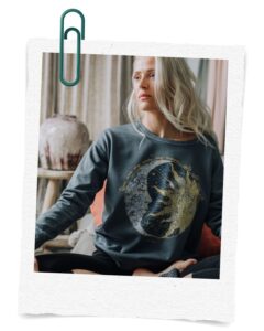 Solar Lunar Sweatshirt. Yoga Black Friday. Black Week Yoga.