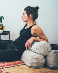 Linen Bolster Linnebolster, Bolster linne.